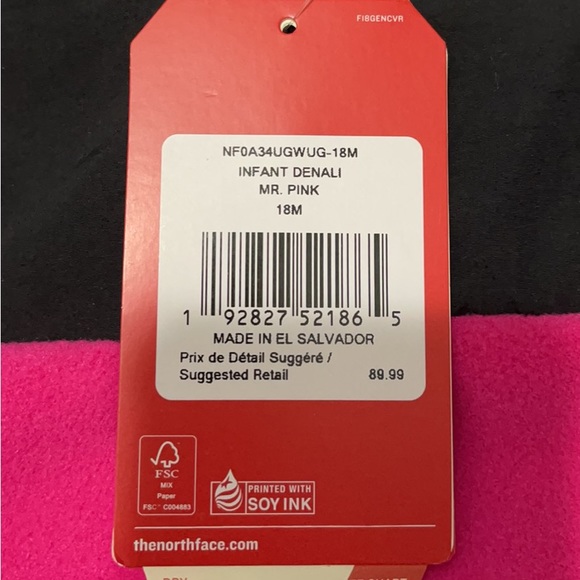 Girls The North Face fleece Jacket - Picture 5 of 5